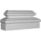 Ekena Millwork 37 7/8"W x 11 5/8"H x 2 1/2"P Traditional Base BASE37X11X02TR - alternate 2